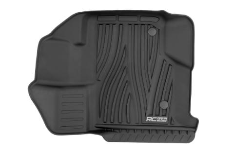 Flex-Fit Floor Mats FR &amp; RR Ford F-150 (15-26)/F-150 Lightning (22-26)/Raptor (17-25) Rough Country