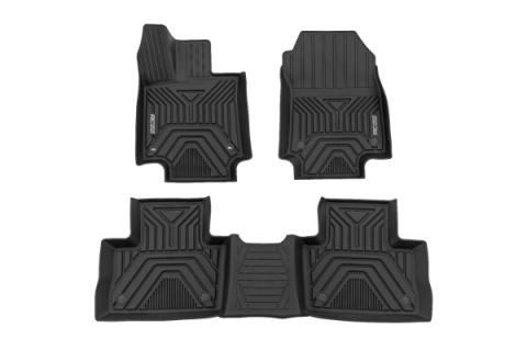Flex-Fit Floor Mats Front &amp; Rear Toyota RAV4 2WD/4WD (2019-2025) Rough Country
