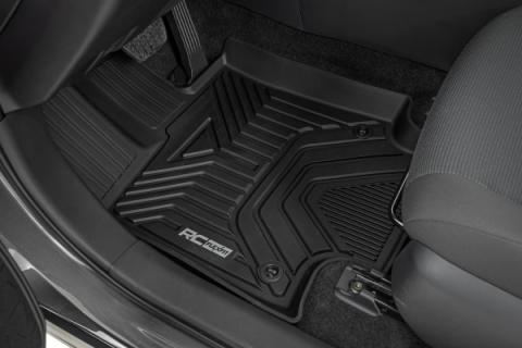 Flex-Fit Floor Mats Front &amp; Rear Toyota RAV4 2WD/4WD (2019-2025) Rough Country