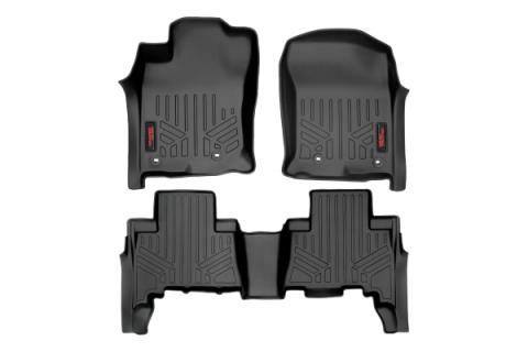 Floor Mats Front and Rear Toyota 4Runner 2WD/4WD (2013-2024) Rough Country