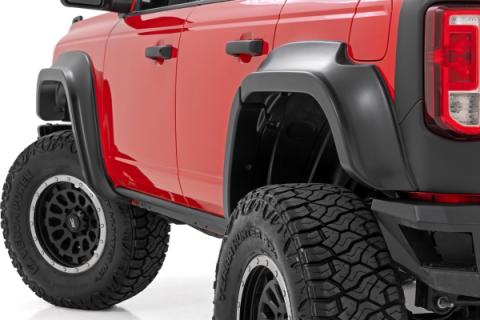Fender Flares E7 Velocity Blue Ford Bronco 4WD (2021-2025) Rough Country