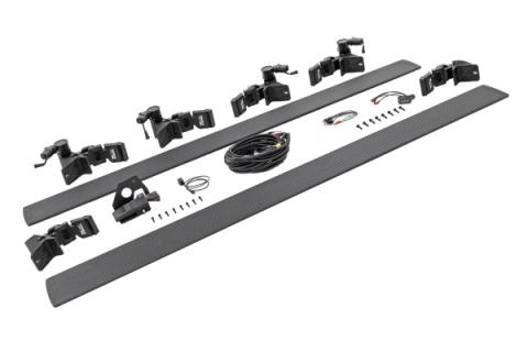 Power Running Boards Dual Electric Motor Ford F-250/F-350 Super Duty (08-16) Rough Country