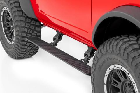 Power Running Boards Dual Electric Motor 2 Door Ford Bronco (2 Door) (21-25) Rough Country