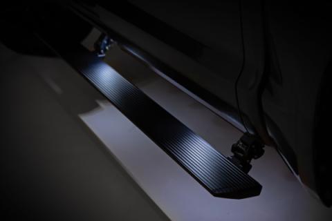 Power Running Boards Dual Electric Motor Crew Cab Ford F-150/Lightning/F-250/F-350/Raptor (15-26) Rough Country