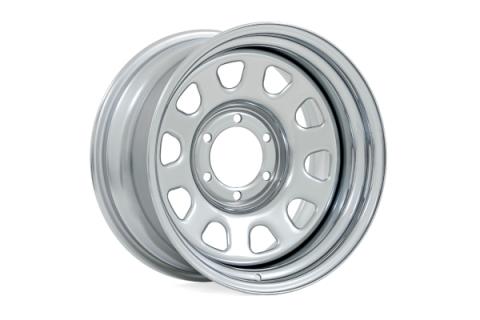 Steel Wheel Chrome 15x8 5x4.5 3.30 Bore -19 Rough Country