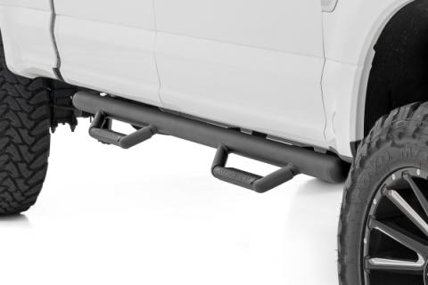 Nerf Steps Cab Length Crew Ford F-150/Lightning/F-250/F-350/Raptor (15-26) Rough Country