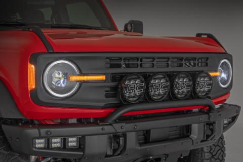 DRL Halo LED Headlights DOT Approved Ford Bronco 4WD (2021-2025) Rough Country