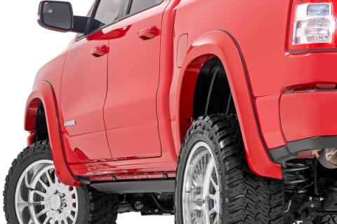 Sport Fender Flares PXJ Diamond Black Ram 1500 2WD/4WD (2019-2024) Rough Country