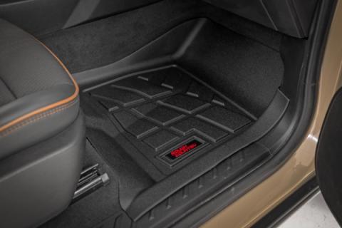 Sure-Fit Floor Mats Front &amp; Rear Chevy/GMC Canyon/Colorado 2WD/4WD (23-26) Rough Country