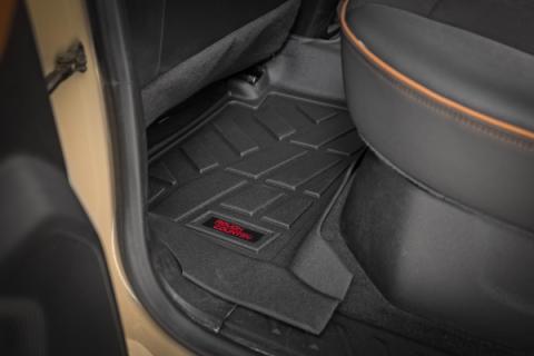 Sure-Fit Floor Mats Front &amp; Rear Chevy/GMC Canyon/Colorado 2WD/4WD (23-26) Rough Country