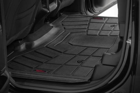 Sure-Fit Floor Mats Front &amp; Rear Crew Ram 1500 2WD/4WD (2025-2026) Rough Country
