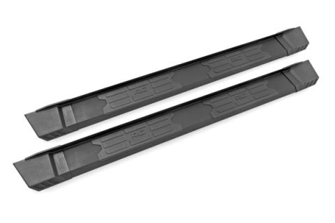 HD2 Aluminum Running Boards Ext Cab Silverado/Sierra 1500/2500HD/3500HD (07-19 &amp; Classic) Rough Country