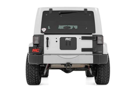 Trail Cladding Rear Corners Jeep Wrangler JK/Wrangler Unlimited (07-18) Rough Country