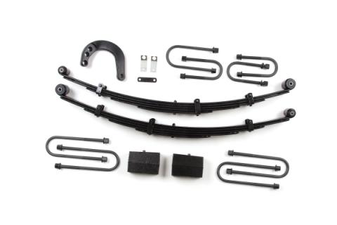 4 Inch Leaf Spring Lift Kit 88-91 Chevy 1/2 Ton SUV 4 Inch Lift Kit Zone Offroad