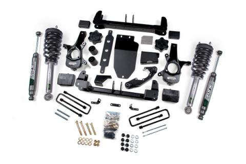 14-18 Chevrolet/GMC 1500 4WD 4.5 Inch Lift Kit Cast Steel Arms - Fox Zone Offroad