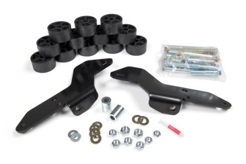 07-13 Chevrolet Avalanche 1.5 Inch Body Lift Zone Offroad