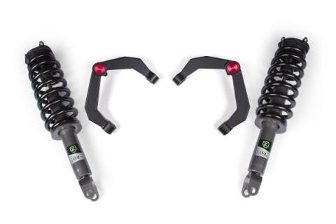 19-26 Ram 1500 4WD 2 Inch Leveling Kit, 0 Inch Rear Lift - Nitro Loaded Struts Zone Offroad
