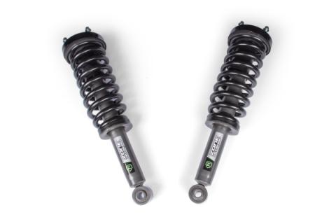 09-13 Ford F-150 4WD 2 Inch Leveling Kit, 0 Inch Rear Lift - Nitro Loaded Struts Zone Offroad