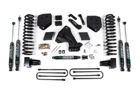 20-22 Ford F-250/F-350 Super Duty 7 Inch Radius Arm Drop Lift Kit Fox Adventure Shocks Gas Zone Offroad