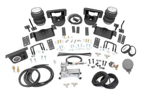 Air Spring Kit 0-6 Inch Lifts with Onboard Air Compressor 15-20 Ford F-150 4WD Rough Country