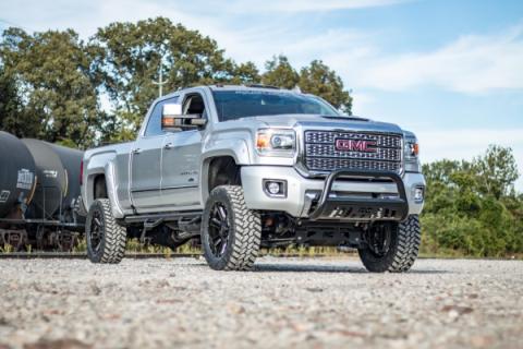 5.0 Inch GM Torsion Bar Drop Suspension Lift Kit (11-19 2500HD/3500HD) Rough Country