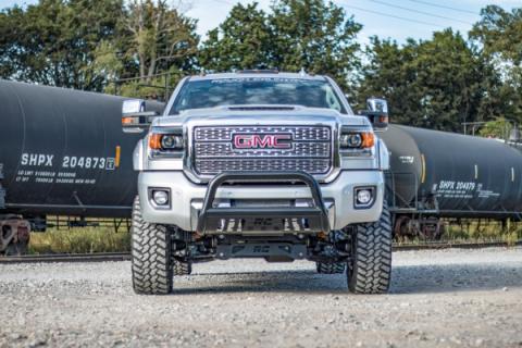 5.0 Inch GM Torsion Bar Drop Suspension Lift Kit (11-19 2500HD/3500HD) Rough Country