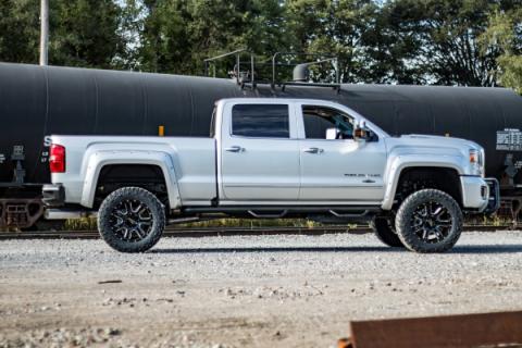 5.0 Inch GM Torsion Bar Drop Suspension Lift Kit (11-19 2500HD/3500HD) Rough Country