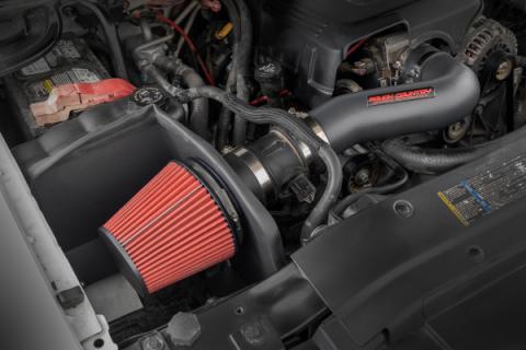 4.8L/5.3L/6.0L Cold Air Intake Kit Chevy Silverado 1500 (07-08) Without Pre-Filter Bag Rough Country
