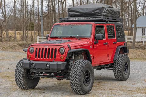 Jeep Front Bumper Caps 07-18 Wrangler JK Rough Country