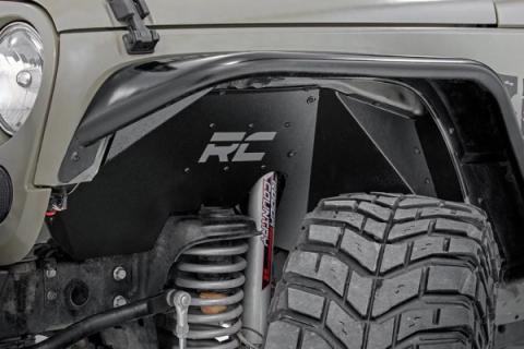 Jeep Front &amp; Rear Inner Fenders Set 07-18 Wrangler JK Rough Country