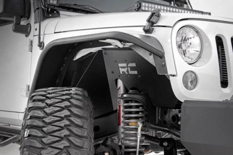 Jeep Front &amp; Rear Inner Fenders Set 07-18 Wrangler JK Rough Country
