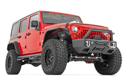 Jeep Tubular Front Fender Flares 07-18 Wrangler JK Rough Country