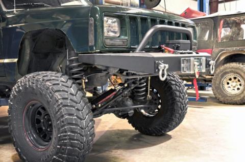 Jeep Light Bar RC Bumpers 84-01 Cherokee XJ Rough Country