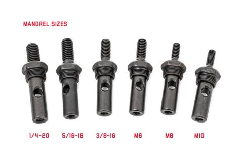 Nutsert Tool Kit 10 Piece System w/Quick-Change Mandrel Set Rough Country