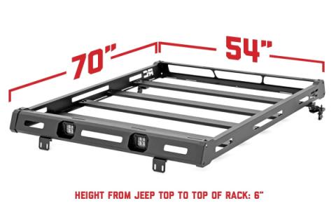 Jeep Roof Rack System 18-20 Wrangler JL Rough Country