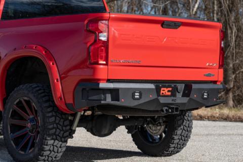 Chevrolet Heavy-Duty Rear LED Bumper 19-21 Chevrolet Silverado 1500 Rough Country