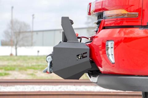 EXO Winch Mount System 07-18 Chevrolet Silverado 1500 Rough Country