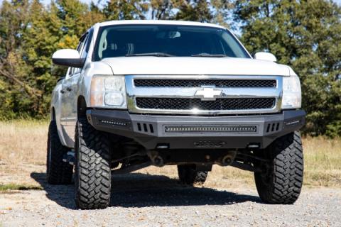 DIY Front Prerunner Bumper Black LEDs 07-13 Chevrolet Silverado 1500 2WD/4WD Rough Country