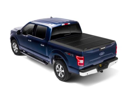 BAKFlip FiberMax Hard Folding Truck Bed Cover 2015-2020 Ford F-150 5 Foot 7 Inch Bed BAK