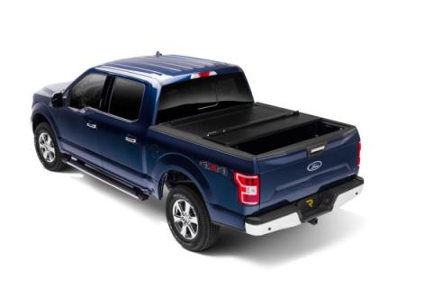 BAKFlip FiberMax Hard Folding Truck Bed Cover 2015-2020 Ford F-150 5 Foot 7 Inch Bed BAK
