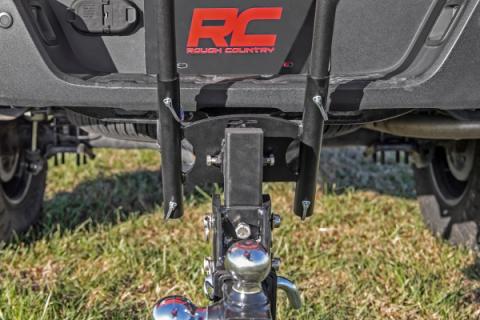 Dual Flag Pole Holder Mount for 2 Inch Hitch Rough Country