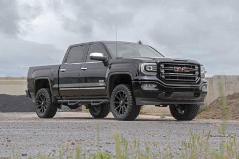 3.5 Inch Lift Kit Forged UCA Vertex/V2 Red Silverado/Sierra 1500 (07-16) Rough Country