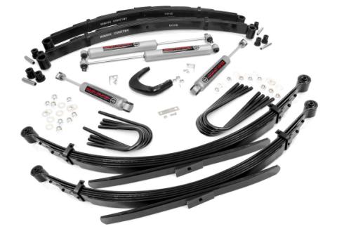 4 Inch Suspension Lift System 52 Inch Rear Springs 73-76 C10/K10 /K5 Blaze/C15/K15/Jimmy Rough Country