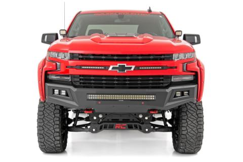 6 Inch Suspension Lift Kit Vertex Coilovers &amp; V2 Shocks 19-20 Silverado/Sierra 1500 4WD/2WD Rough Country