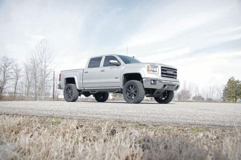5 Inch Suspension Lift Kit w/N3 14-18 Silverado/Sierra 1500 4WD Aluminum/Stamped Steel Rough Country