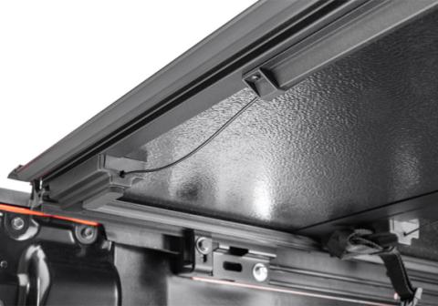 BAKFlip G2 Hard Folding Truck Bed Cover Rail Mounts Near Top of Bed Rail 2005-2015 Toyota Tacoma 5 Foot Bed with Deck Rail System BAK