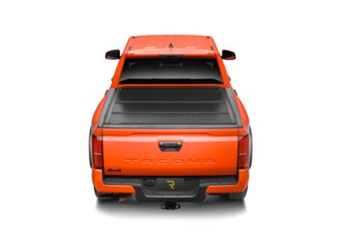 BAKFlip G2 Hard Folding Truck Bed Cover Rail Mounts Near Top of Bed Rail 2005-2015 Toyota Tacoma 5 Foot Bed with Deck Rail System BAK