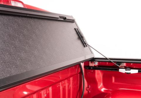 BAKFlip G2 Hard Folding Truck Bed Cover Rail Mounts Near Top of Bed Rail Rails Can Be Lowered Using Drop Down Brackets 2007-2021 Toyota Tundra 5 Foot 6 Inch Bed without Deck Rail System without Trail Special Edition Storage Boxes BAK