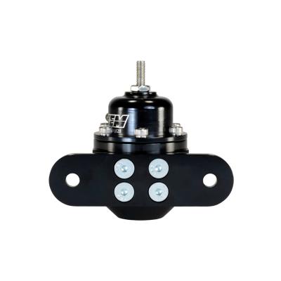 Universal Adjustable Fuel Pressure Regulator Inlet 2 x -6AN (9/16-18) Outlet -6AN Gauge Port 1/8 Inch NPT Black AEM Electronics