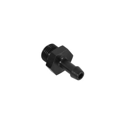 Adjustable Fuel Pressure Regulator Barb Fitting -6 (9/16 Inch-18) to 7mm 5 PK 5 Pack AEM Electronics